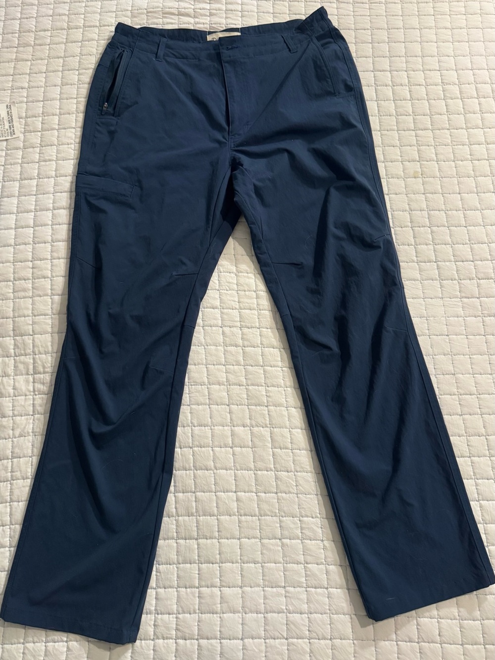 Duck Camp Drifter Pants Faded Navy Stretch Fishing Outdoor Large